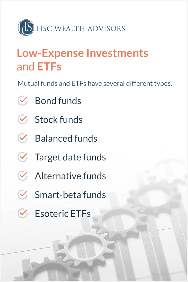 Low-Expense Investments and ETFs